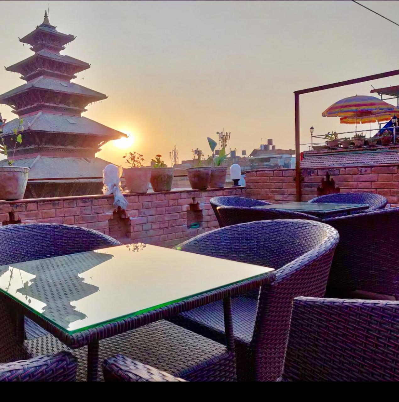 Hotel Baha Restaurant And Cafe Bhatgoan Exteriér fotografie